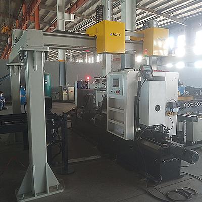 Logistics conveyor boring machine